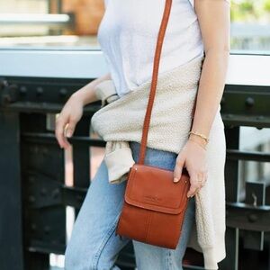 American Leather Kansas Crossbody Bag